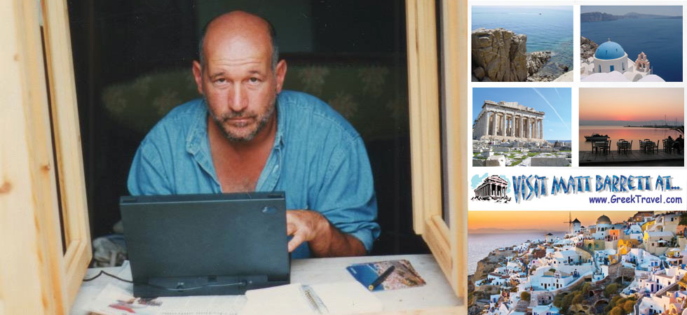 Ματ Μπάρετ: Διαφημίζει την Ελλάδα μέσω διαδικτύου