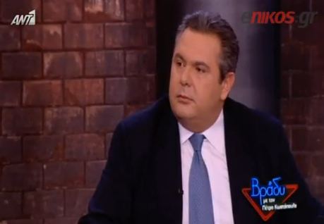 Καμμένος:Δεν έχω να πληρώσω το χαράτσι