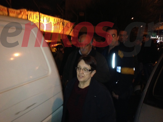 ΦΩΤΟ-Η Αλέκα Παπαρήγα στα Σεπόλια