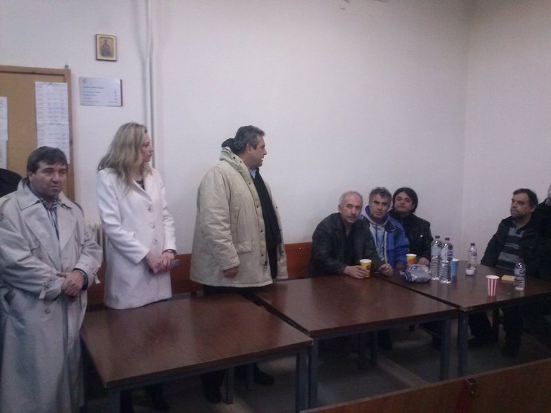 ΦΩΤΟ-Ο Καμμένος σε Κοζάνη και Φλώρινα