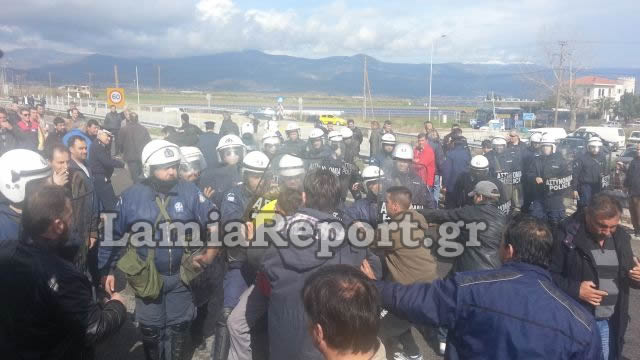 Λαμία: Ελεύθεροι οι 12 αγρότες