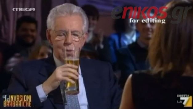 ΒΙΝΤΕΟ-Ο Μόντι πίνει μπύρα, ο Σίλβιο δηλώνει “Καίσαρας”