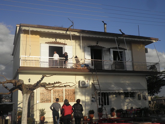 Κάηκε σπίτι στο Δοκίμι