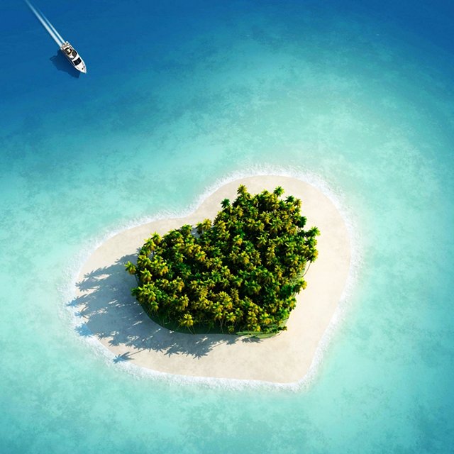Το νησί με σχήμα… καρδιάς