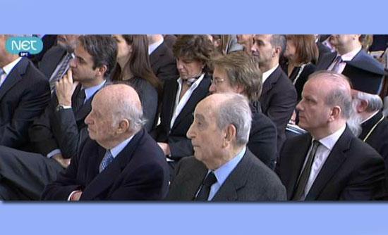 Στην πρώτη σειρά ο Μητσοτάκης