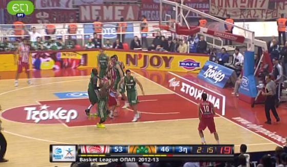 Live: Ολυμπιακός-Παναθηναϊκός 58-52 (3η περίοδος)