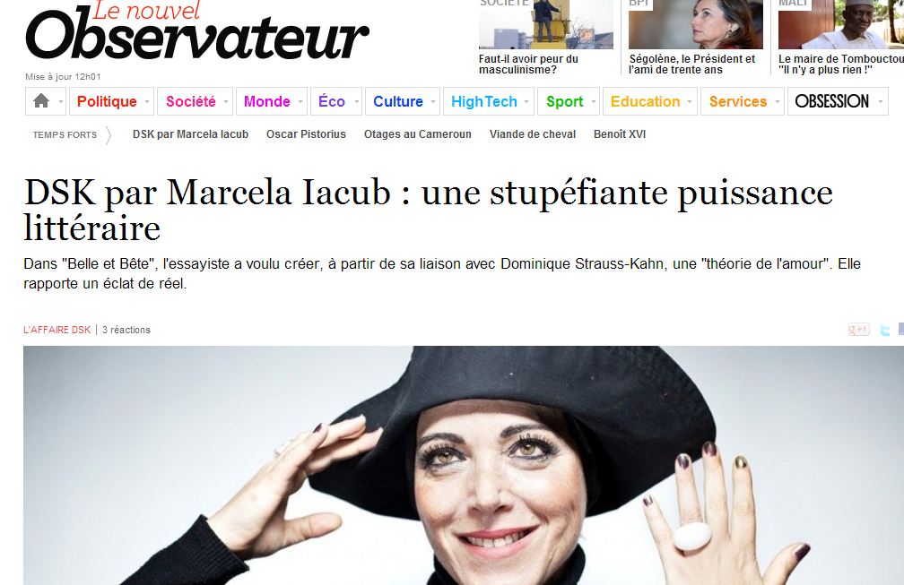 “Ο Στρος Καν είναι μισός άνθρωπος, μισός γουρούνι”