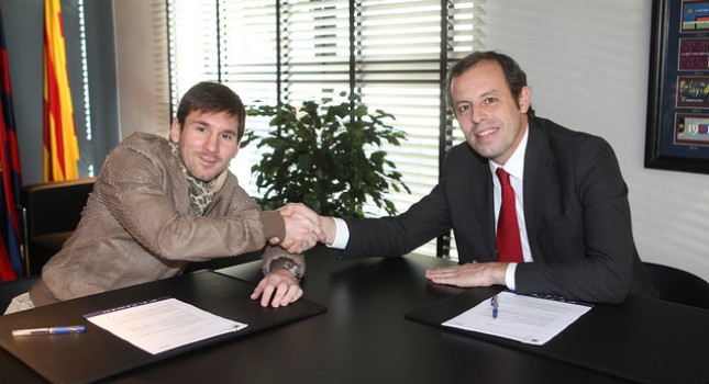 Μέσι έως το 2018 με 250 εκατ. ρήτρα!