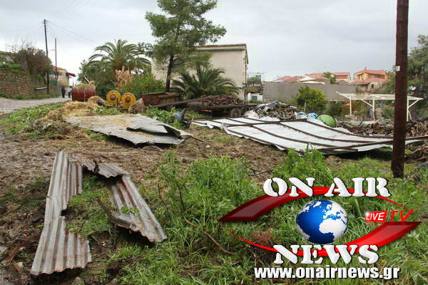 Βιβλική καταστροφή στον Άγιο Ηλία