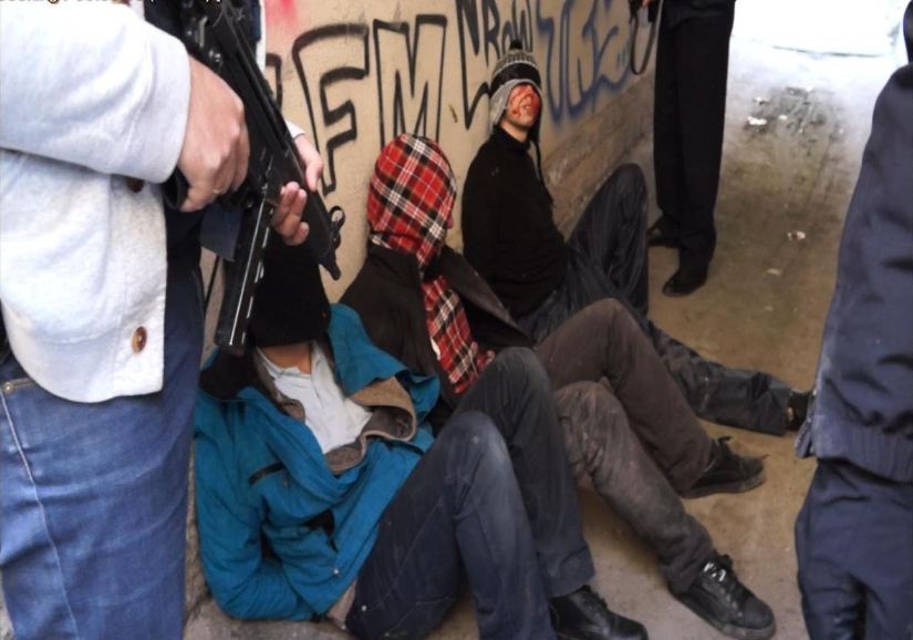 ΒΙΝΤΕΟ ΕΛ.ΑΣ.:Τραυματίστηκαν τη στιγμή της σύλληψης