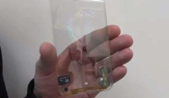 BINTEO-Το πρώτο διαφανές κινητό τηλέφωνο