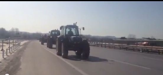 ΒΙΝΤΕΟ: Η πορεία των αγροτών στη Θεσσαλονίκη