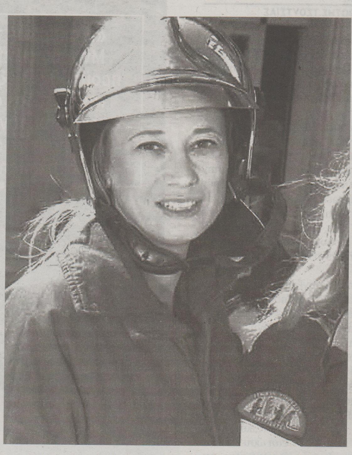 Η Ραχήλ στην… Πυροσβεστική