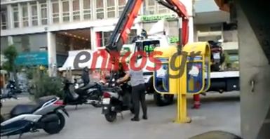 ΒΙΝΤΕΟ-“Σκούπα” στα παράνομα μηχανάκια