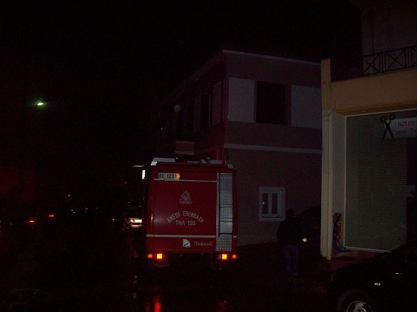 Πρέβεζα:Πήρε φωτιά το τζάκι