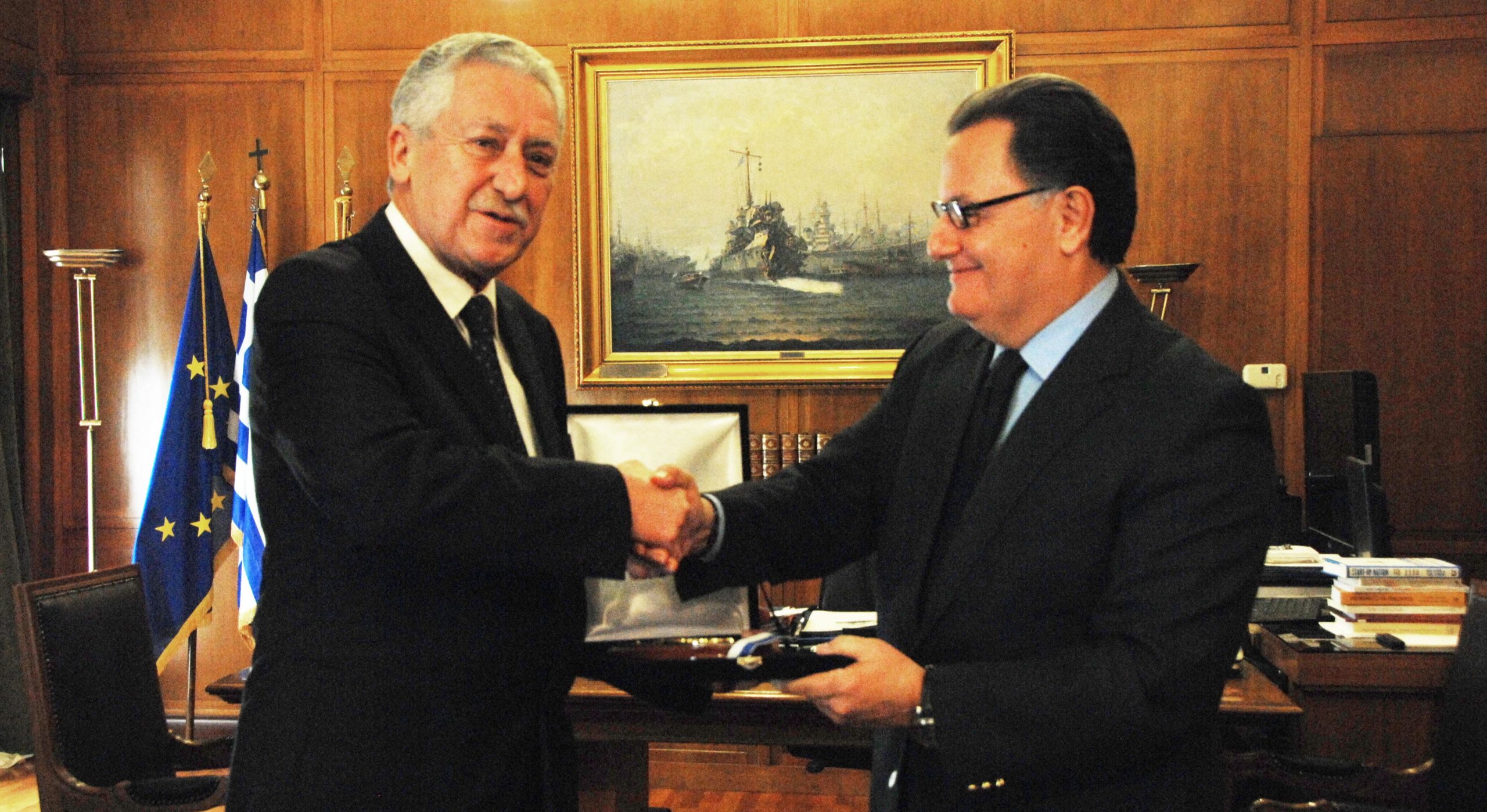 ΦΩΤΟ-Τι δήλωσαν Κουβέλης-Παναγιωτόπουλος