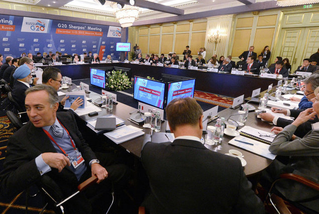 Μόσχα-Συνεδριάζει η G 20