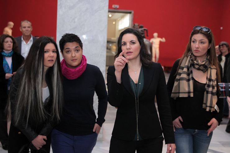 Πήγε τη Ρουσλάνα στο μουσείο