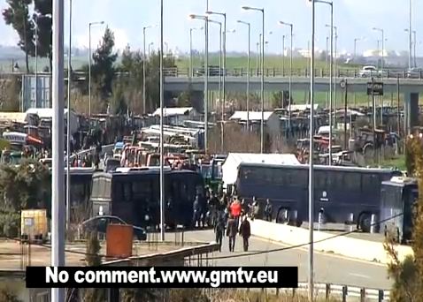 ΒΙΝΤΕΟ -Ο αποκλεισμός του κόμβου της Νίκαιας