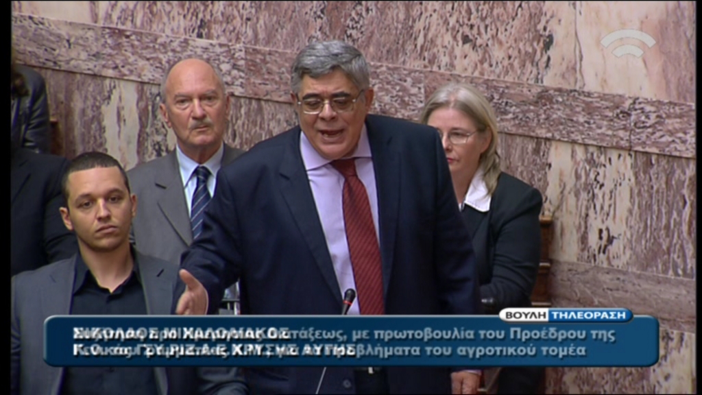 Βίντεο-Η ομιλία Μιχαλολιάκου για το αγροτικό