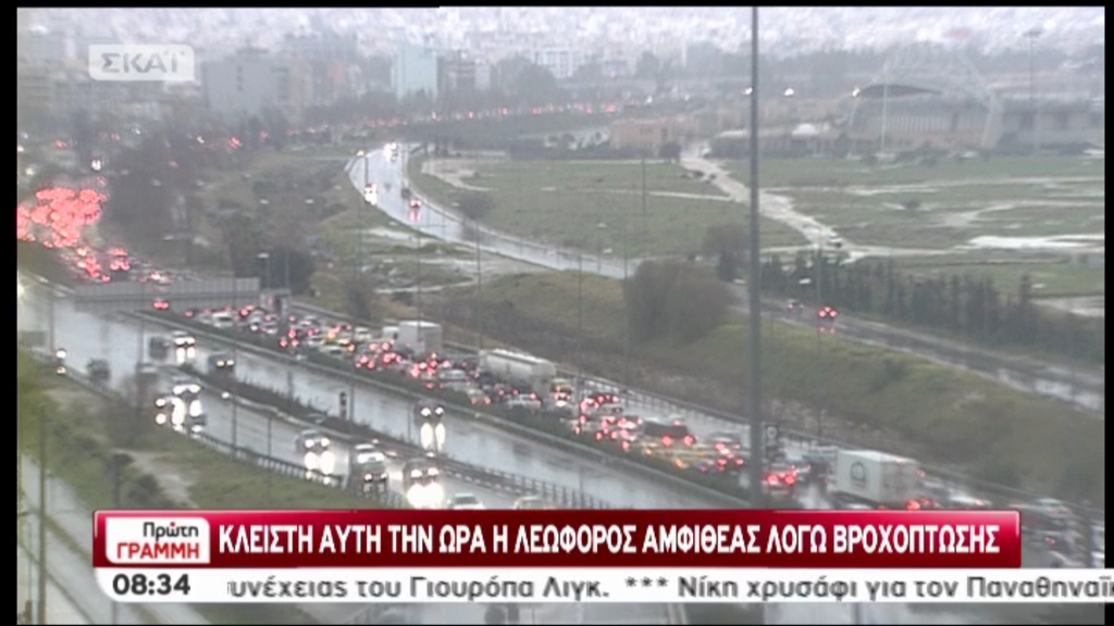 Ποιοι δρόμοι είναι κλειστοί