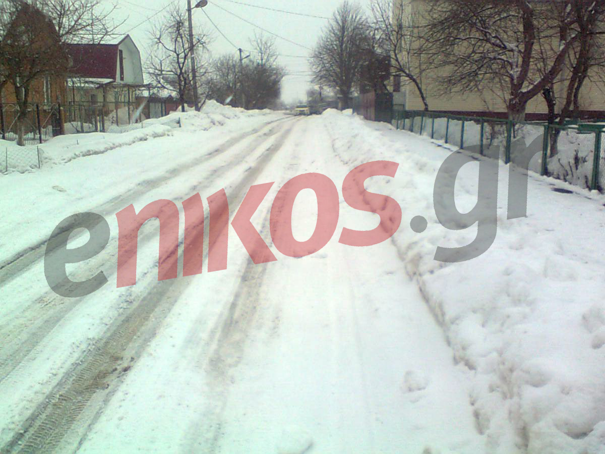 ΦΩΤΟ-Χιόνια στην Ουκρανία