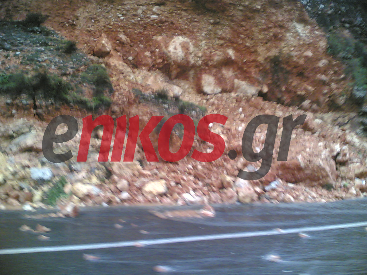 Εικόνες χάους στον Ασπρόπυργο