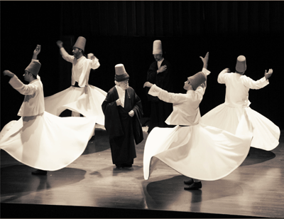 Δερβίσηδες στο θέατρο Badminton