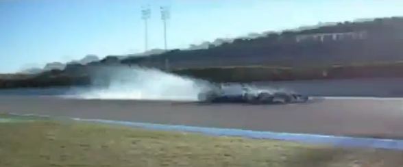 Jerez:Η έξοδος του Lewis Hamilton