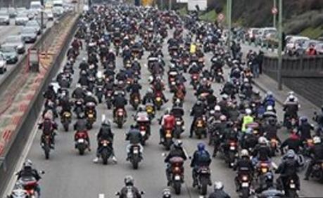 Μοτοπορεία στη Θεσσαλονίκη