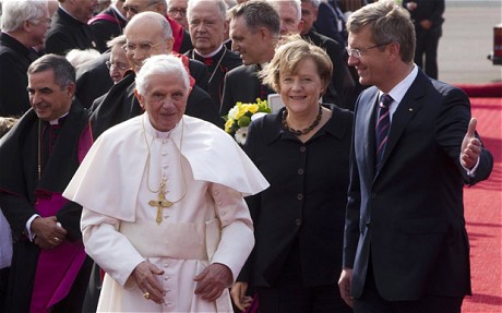 Η Μέρκελ ευχαρίστησε τον Πάπα