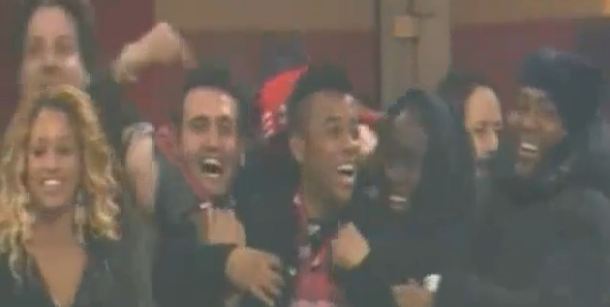 Πανηγυρισμοί Μπαλοτέλι-Ρομπίνιο