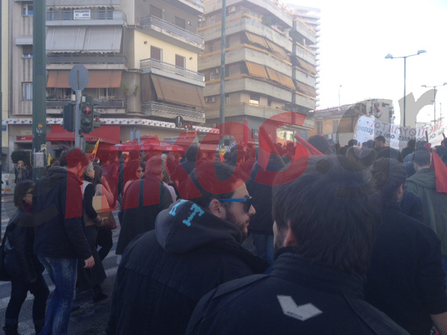 ΦΩΤΟ – Η πορεία στην Πανόρμου