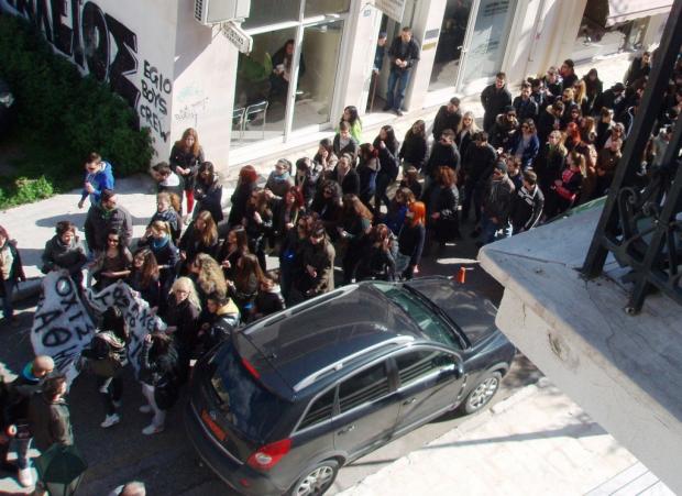 Πορεία στο Αίγιο για το σχέδιο «Αθηνά»