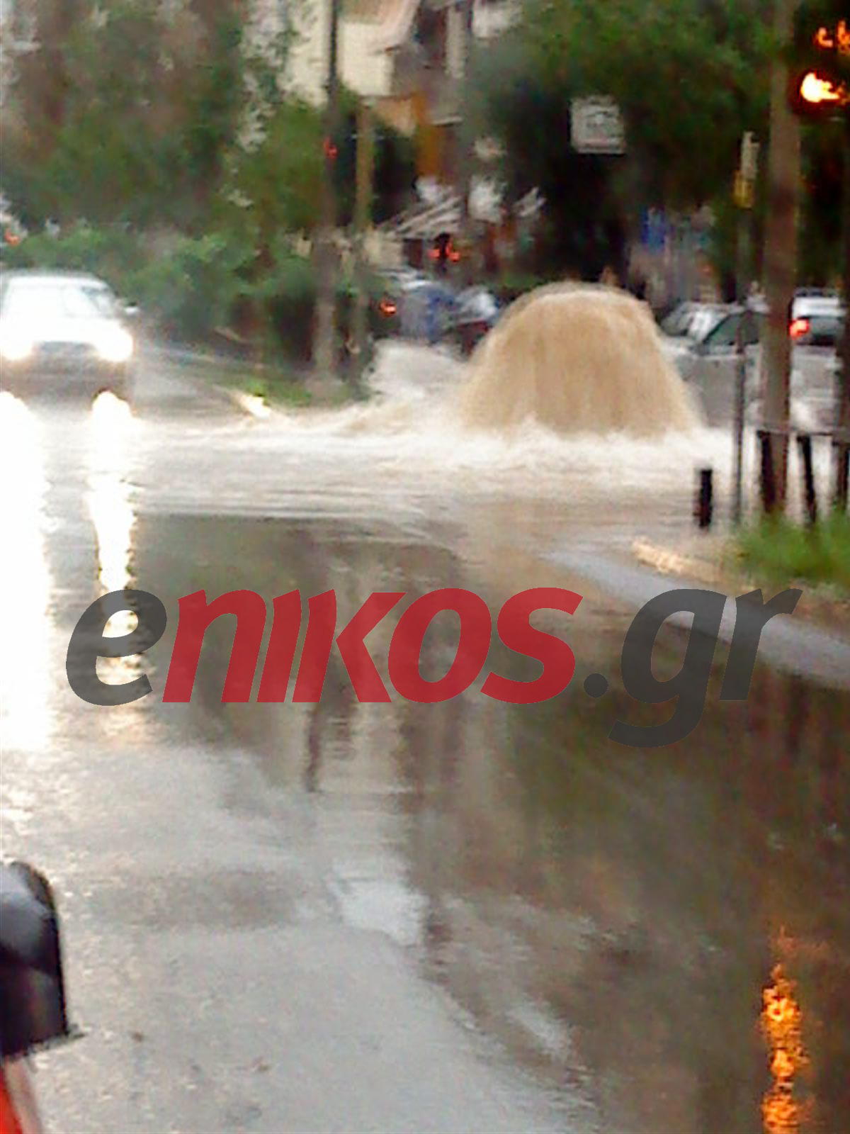 “Βουνό” το νερό στην Καλλιθέα