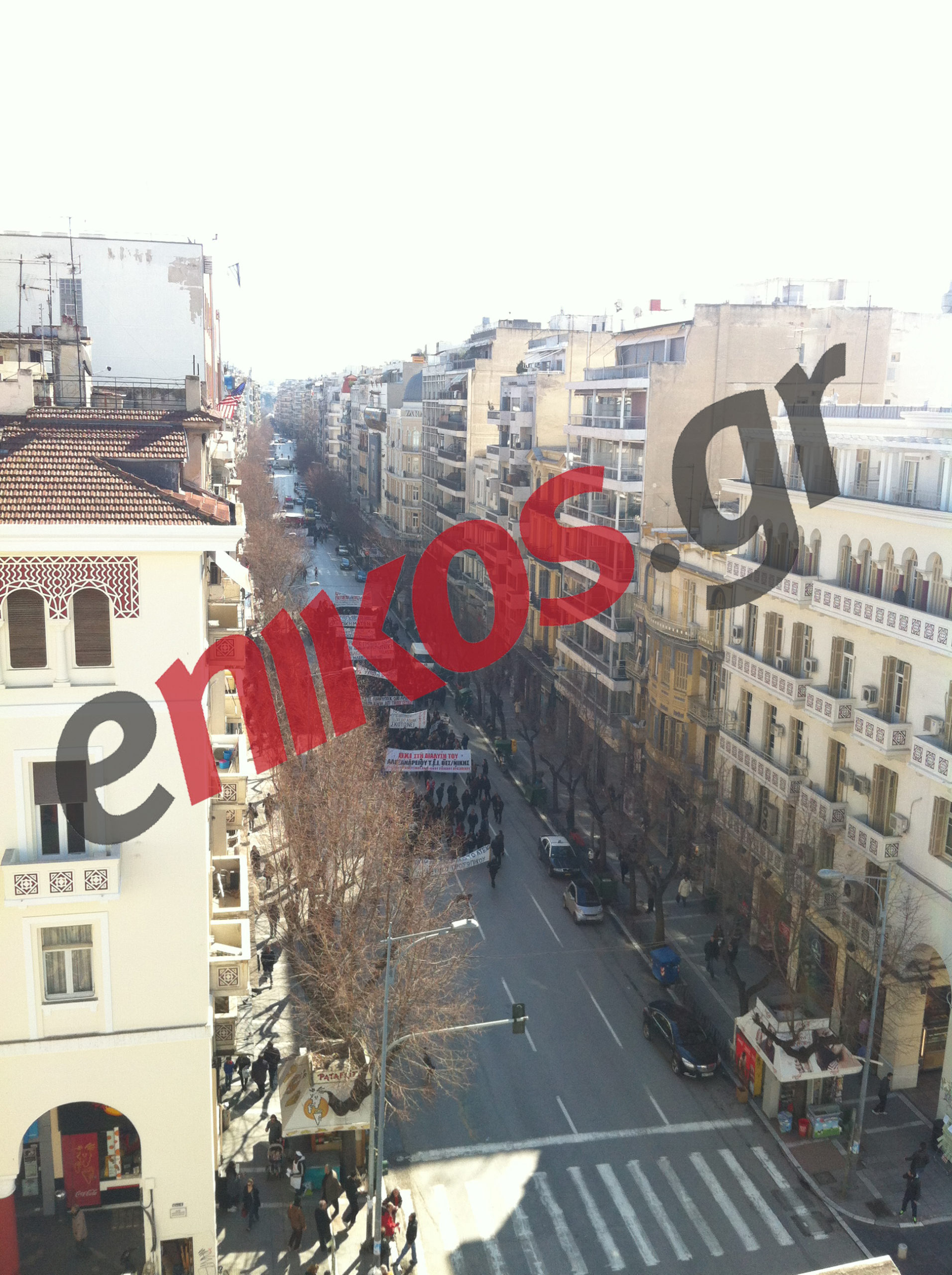 Χτύπησαν με κοντάρια τον πρόεδρο των φοιτητών