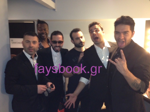 ΦΩΤΟ-Στα καμαρίνια της Eurovision