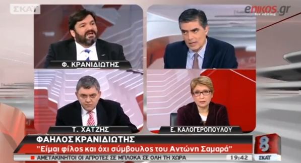 ΒΙΝΤΕΟ-Επιμένει ο Κρανιδιώτης για το tweet