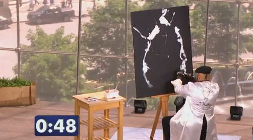 ΒΙΝΤΕΟ-Ο ζωγράφος των ρεκόρ!