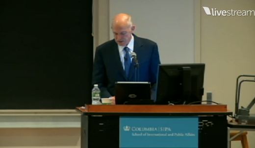 ΒΙΝΤΕΟ- Παπανδρέου:Η οικογένειά μου δεν ήταν ποτέ δυναστεία