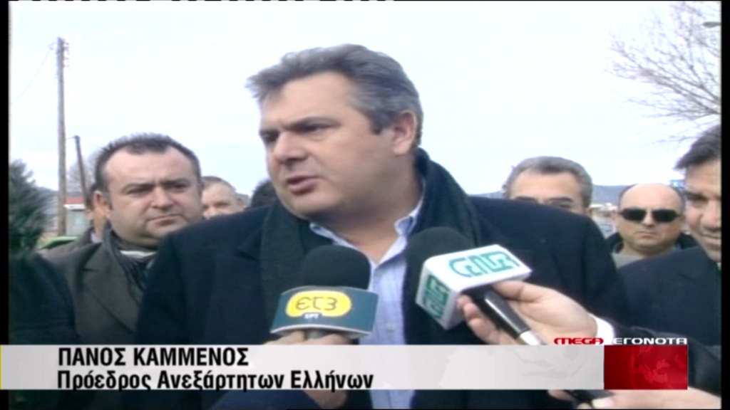 Kαμμένος: Αφορολόγητο πετρέλαιο στους αγρότες