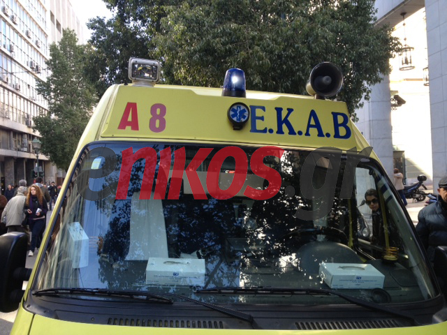 Στάση εργασίας στο ΕΚΑΒ