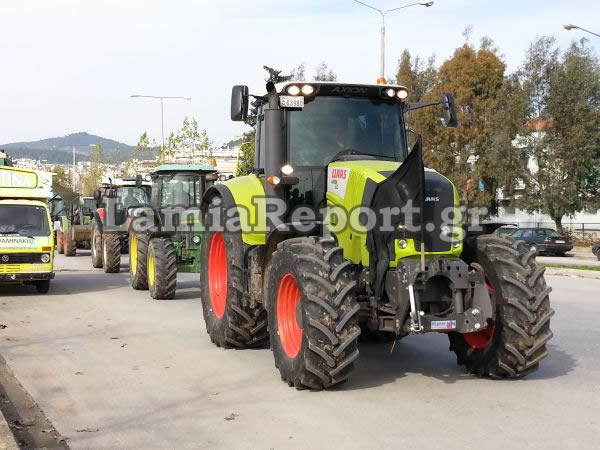 Στην εθνική τα τρακτέρ