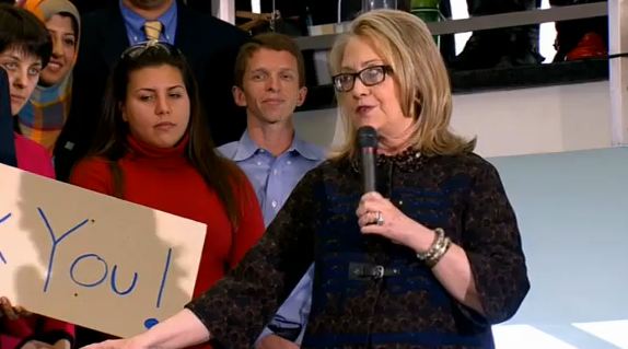 ΒΙΝΤΕΟ-Η συγκίνηση της Χίλαρι