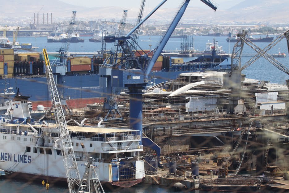 24ωρη απεργία στα ναυπηγεία Ελευσίνας