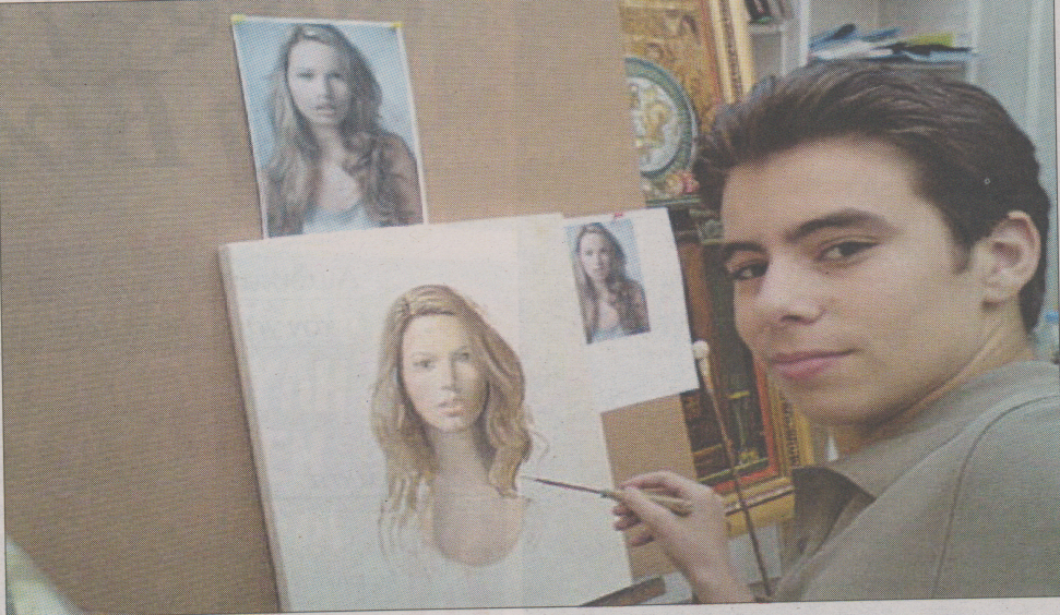 Ο ταλαντούχος γιος της Μανωλίδου