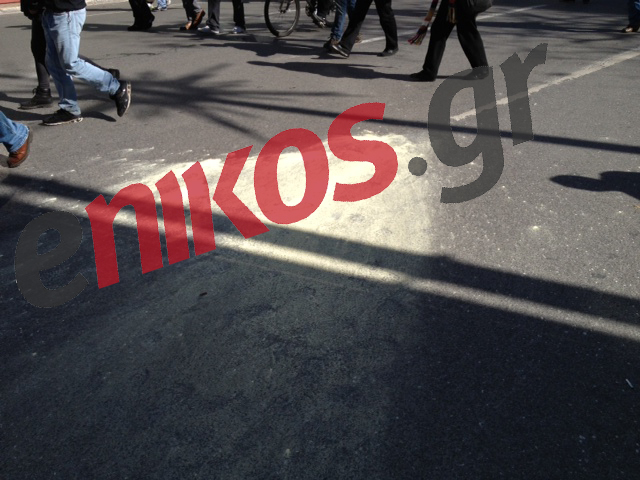 Τώρα – ΦΩΤΟ: Χημικά στην Πανεπιστημίου