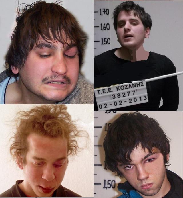 Τι λένε οι τέσσερις για τις ληστείες στην Κοζάνη