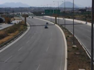 Κατέρρευσε τμήμα της εθνικής οδού