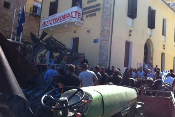 Κρήτη:Τα τρακτέρ στους δρόμους